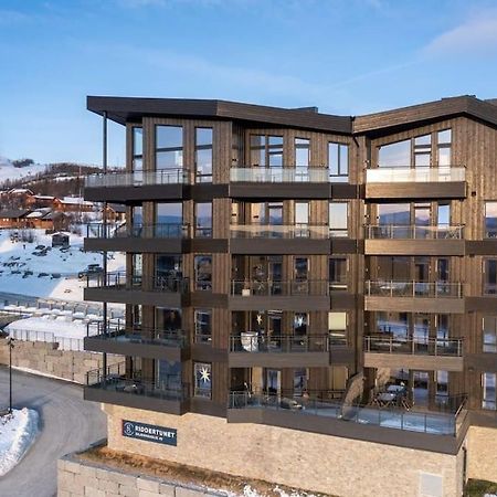 Splitter ny leilighet med panoramautsikt Beitostolen Eksteriør bilde